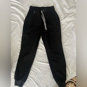 Figs Black Scrub Pants